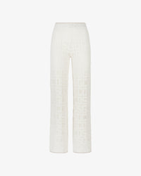 Gcds Monogram Macramé Trousers